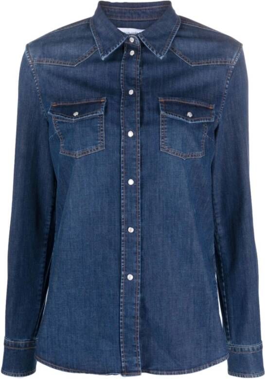 Jacob Cohën Denim blouses Blauw Dames