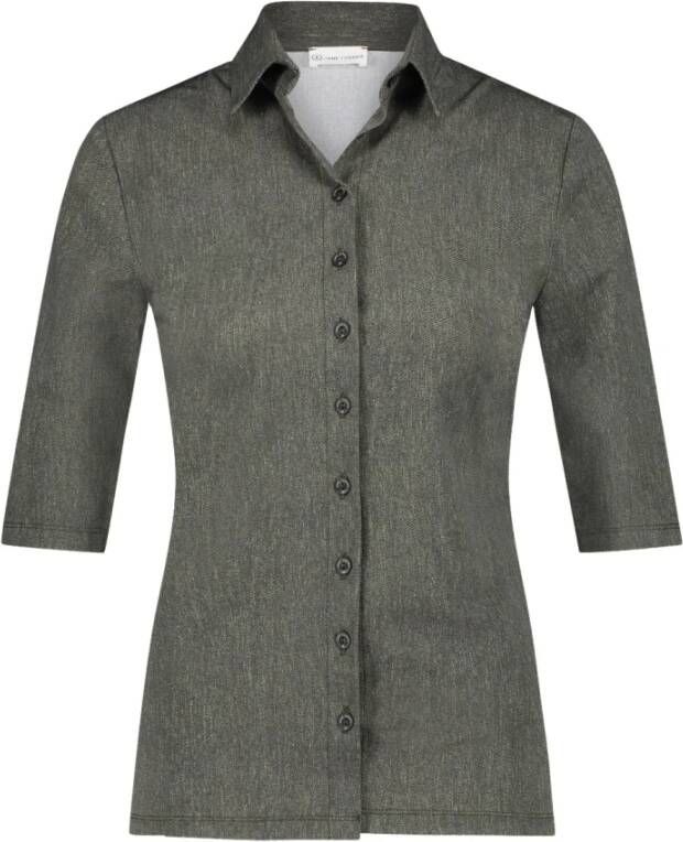 Jane Lushka Longsleeve shirts Groen Dames