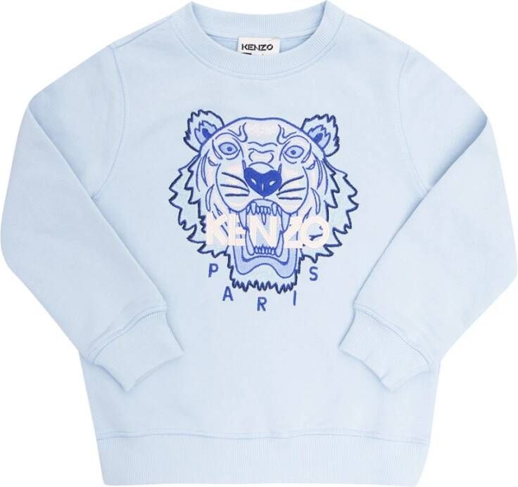 Kenzo Sweatshirt met logo , Blauw, Unisex