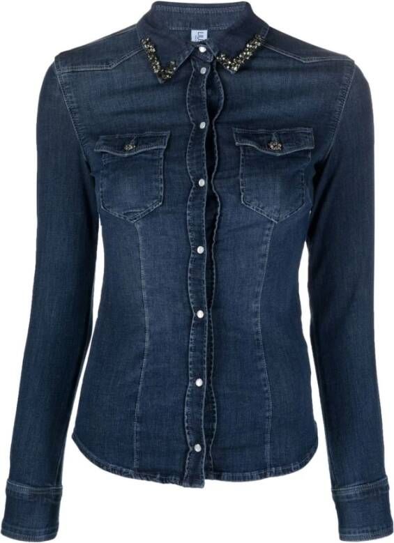 Liu Jo Denim blouses Blauw Dames
