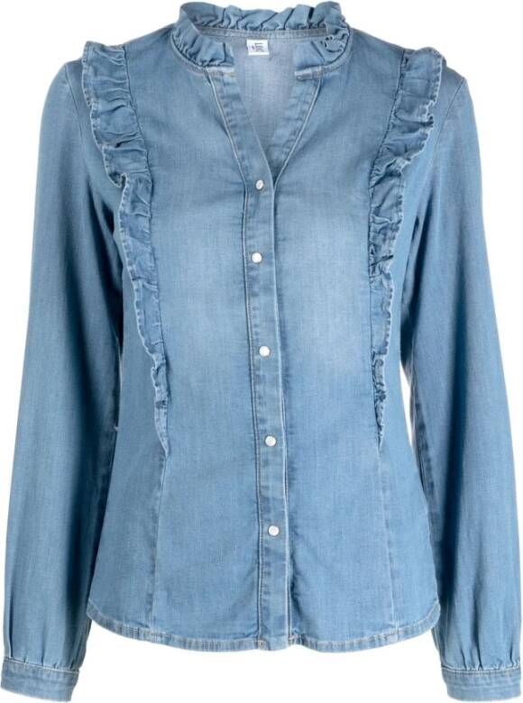Liu Jo Denim blouses Blauw Dames