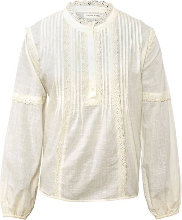 Maison Hotel Blouses Beige Dames
