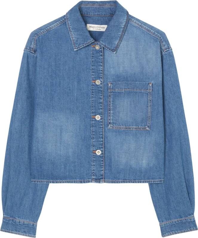 Marc O'Polo Denim blouses Blauw Dames