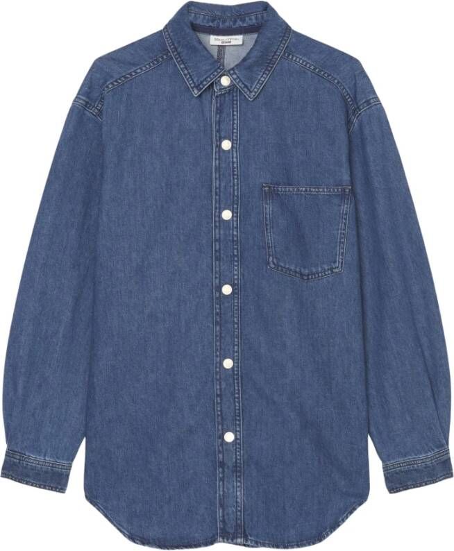 Marc O'Polo Denim blouses Blauw Dames