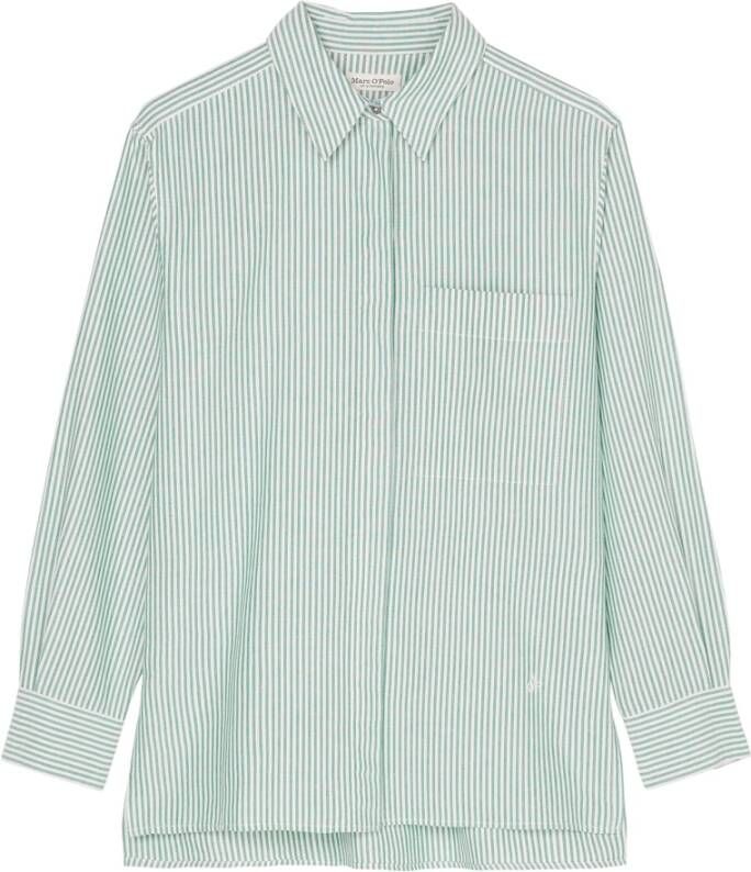Marc O'Polo Longsleeve shirts Groen Dames