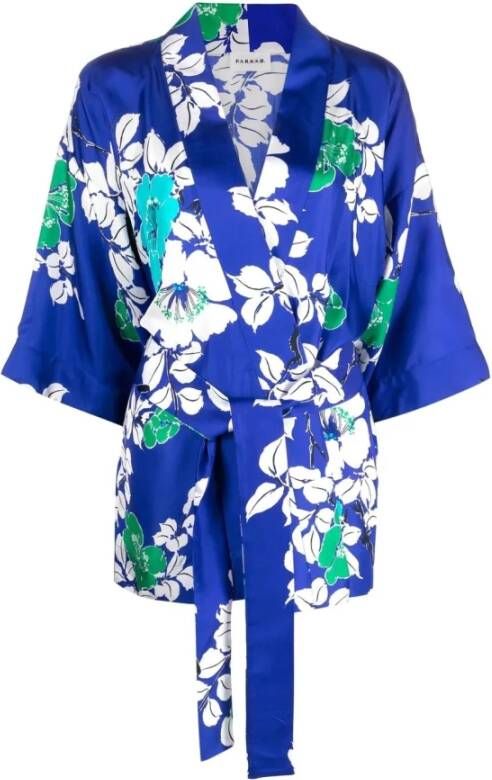 P.a.r.o.s.h. Kimono's Blauw Dames