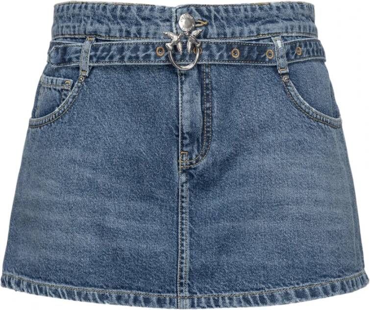 pinko Denim blouses Blauw Dames