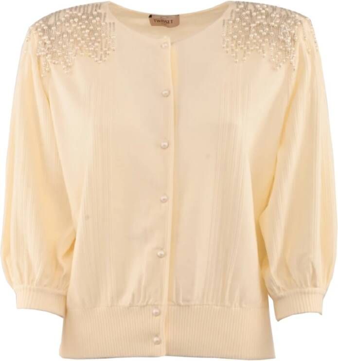 Twinset Blouse & overhemd , Wit, Dames