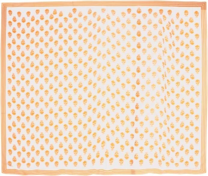 alexander mcqueen Scarf Biker Skull , Roze, Heren