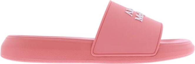 alexander mcqueen Logo Taps Grootte 40, Presta Kleur Rose , Roze, Dames