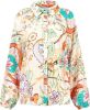 Amaya Amsterdam Blouse lange mouw cindy flower blouse online kopen