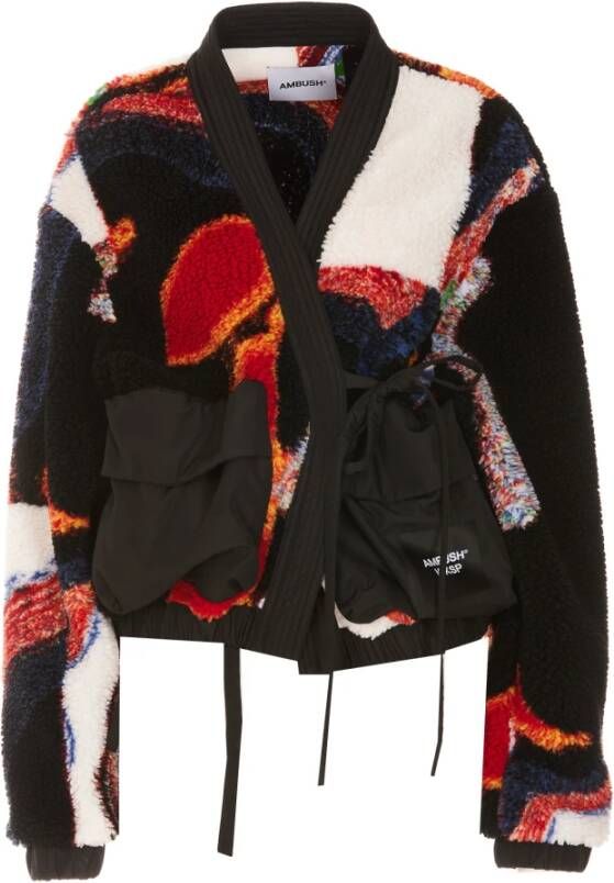 Ambush Patroon fleece sweatshirt , Zwart, Dames