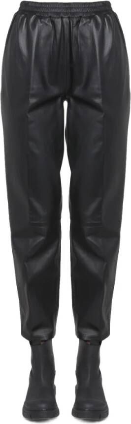 Arma Leather Trousers , Zwart, Dames