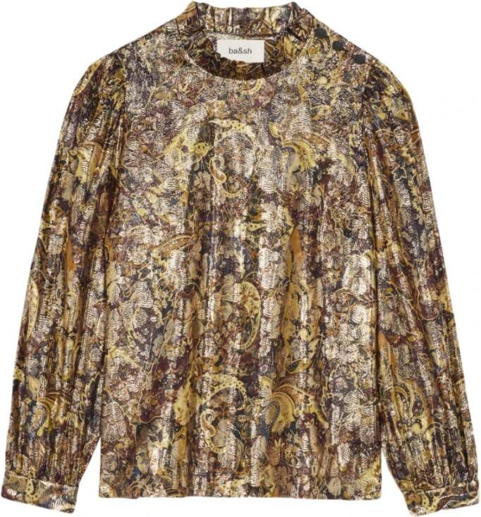 BA&SH Calo Blouse , Bruin, Dames