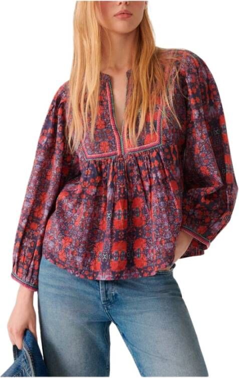 BA&SH Blouses Blauw Dames