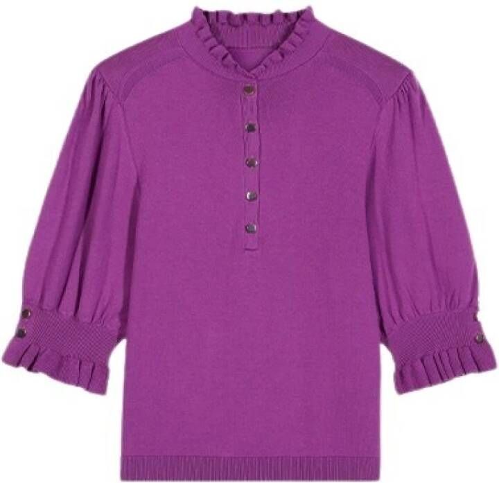 BA&SH Blouses Paars Dames