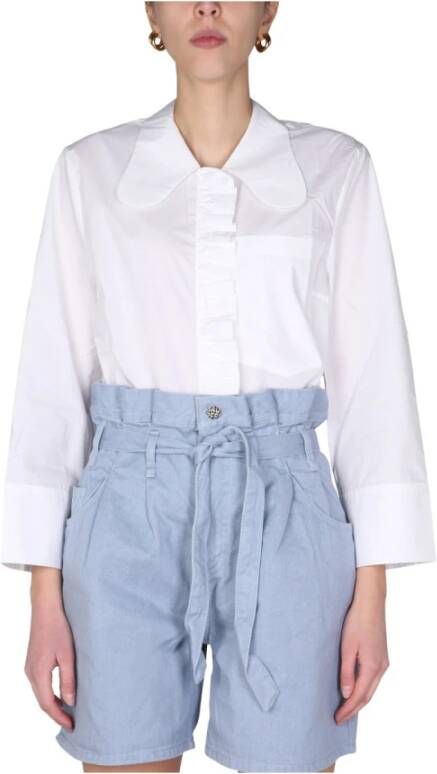 BAUM UND PFERDGARTEN Matleena Shirt , Wit, Dames