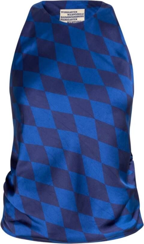BAUM UND PFERDGARTEN Mouwloze tops , Blauw, Dames