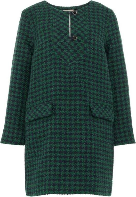 BAUM UND PFERDGARTEN Vrouwen kledingjurk groen aw22 , Groen, Dames