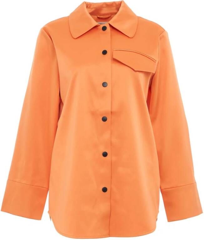 BAUM UND PFERDGARTEN Women Clothing Jackets Coats Orange Noos , Oranje, Dames
