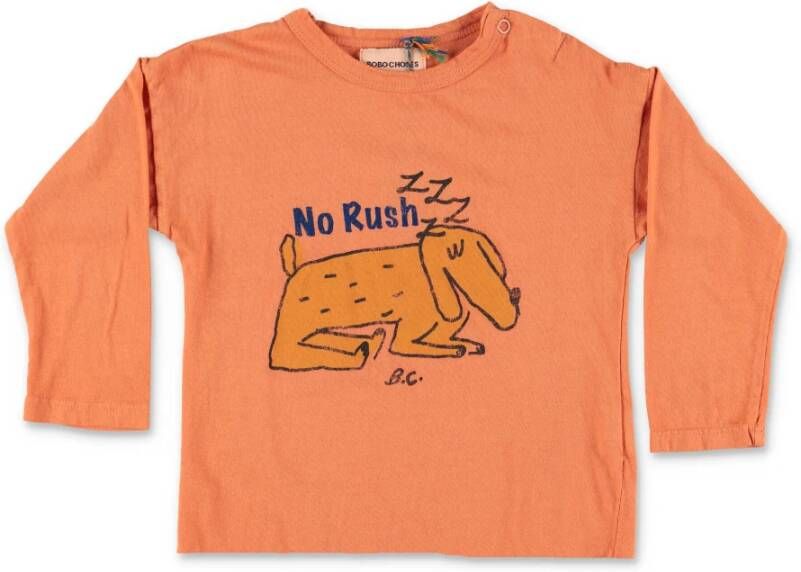 Bobo Choses t shirt arancione in cotone organico|Orange organic cotton t shirt , Oranje, Unisex