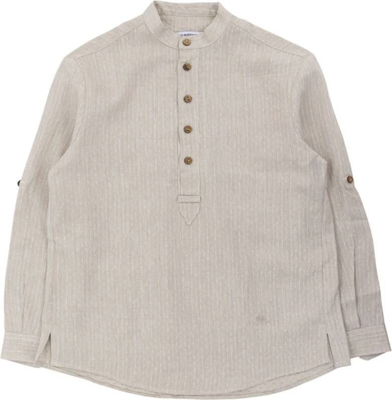 Daniele Alessandrini Overhemden Beige Heren