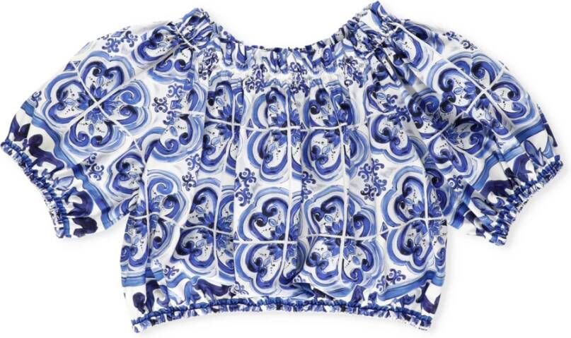 Dolce & Gabbana Blouses Blauw Dames