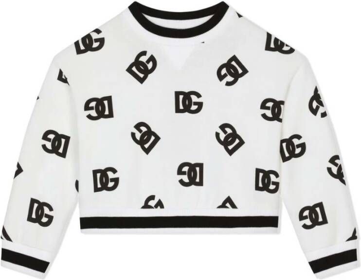 Dolce & Gabbana Sweatshirts , Wit, Unisex
