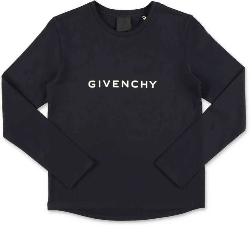 Givenchy Zwart katoenen jersey givchy t shirt , Zwart, Heren