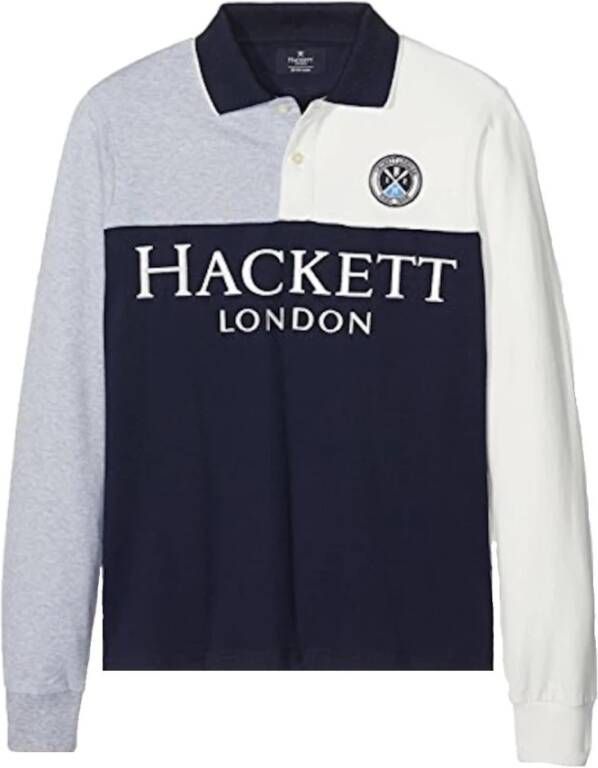 Hackett Blouses Blauw Heren