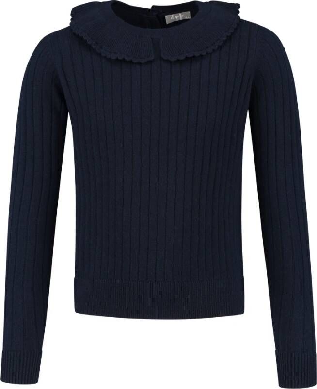 Il Gufo Blouses Blauw Dames