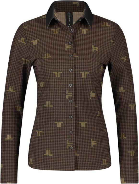 Jane Lushka Longsleeve shirts Groen Dames