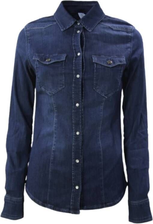 Liu Jo Denim blouses Blauw Dames