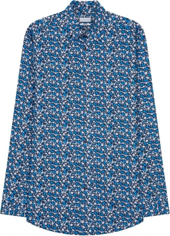 seidensticker Businessoverhemd Regular lange mouwen button downkraag print