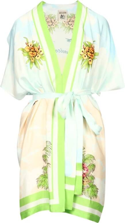 Semicouture Jurk , Groen, Dames