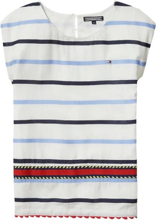 Tommy Hilfiger Blusa verfraaid , Wit, Dames