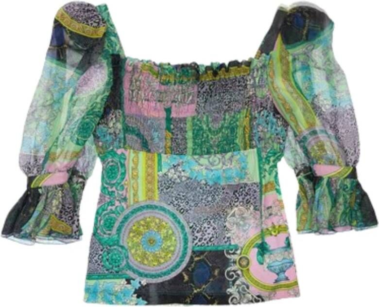 Versace Blouses Blauw Dames