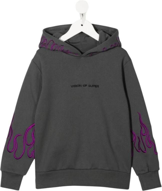 Vision OF Super Blouses Grijs Heren