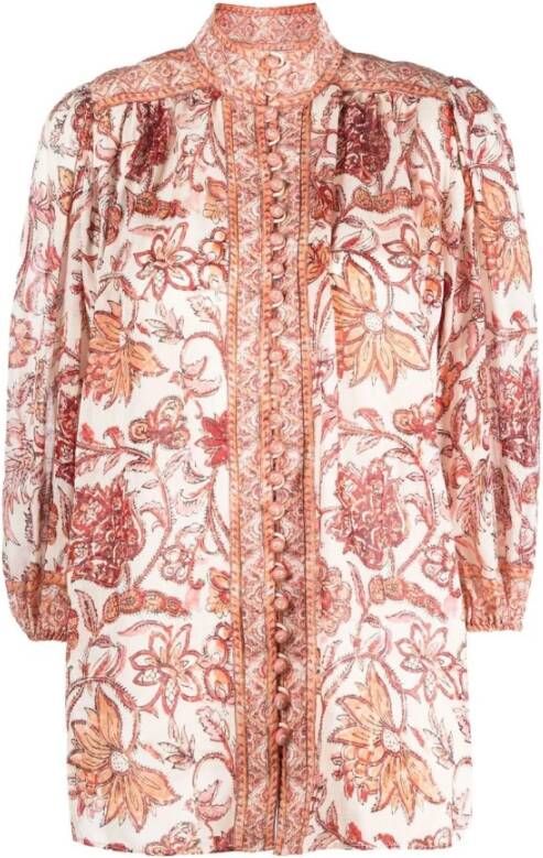 Zimmermann Longsleeve shirts Rood Dames