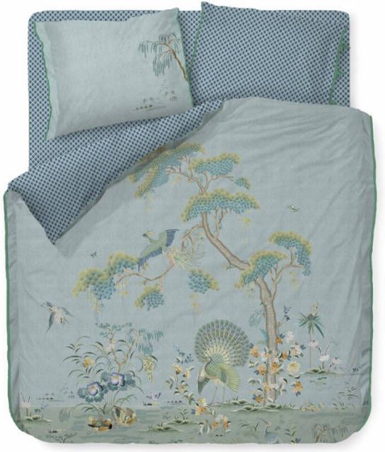 PiP Studio Japonica dekbedovertrekset van katoenperkal 200TC inclusief kussenslopen