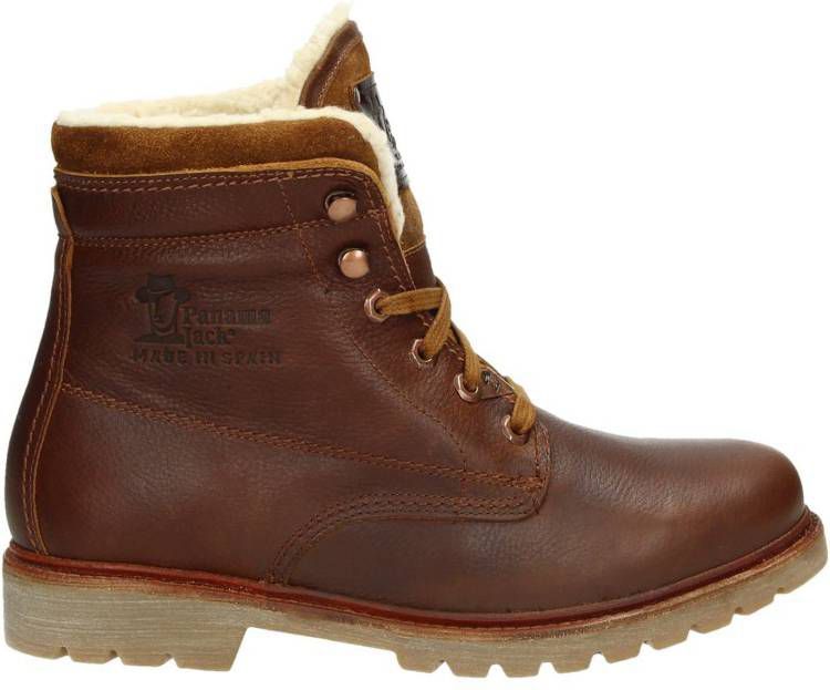 Panama Jack Aviator veterboots cognac