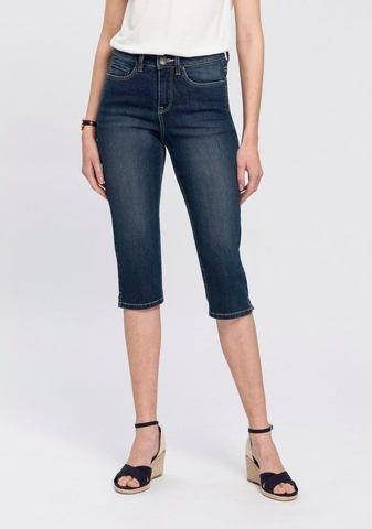 Arizona Capri jeans Met splitje in de zoom High Waist