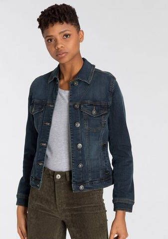 Arizona Jeansjack van elastisch denim in klassieke stijl