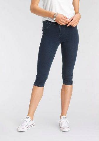Arizona Jogpants High Waist in denim look