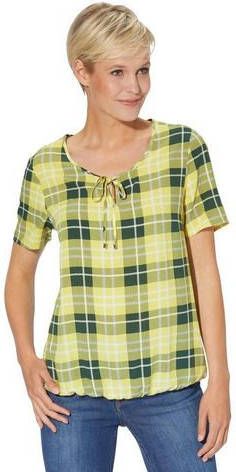 Casual Looks Geruite blouse