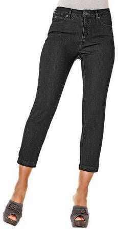 'Buik weg' jeans in black denim van heine