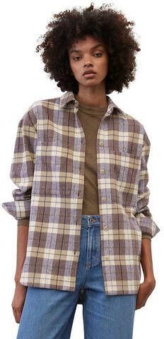 Marc O'Polo Geruite blouse 42541
