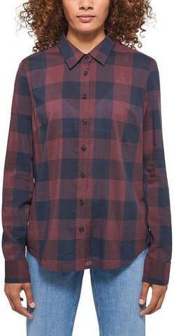 Mustang Geruite blouse Emma Basic Check