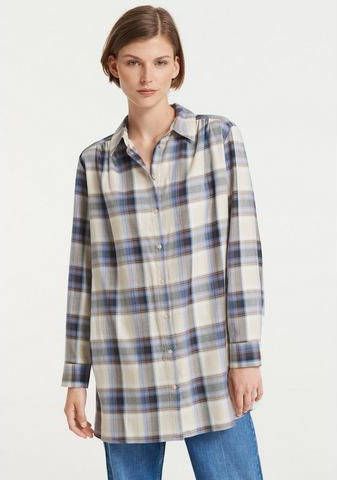 Opus Fagani Lange Blouse Macadamia Dames