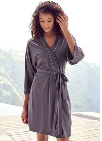 Vivance Dreams Kimono met contrasterende paspel details(1 stuk 1 stuk )